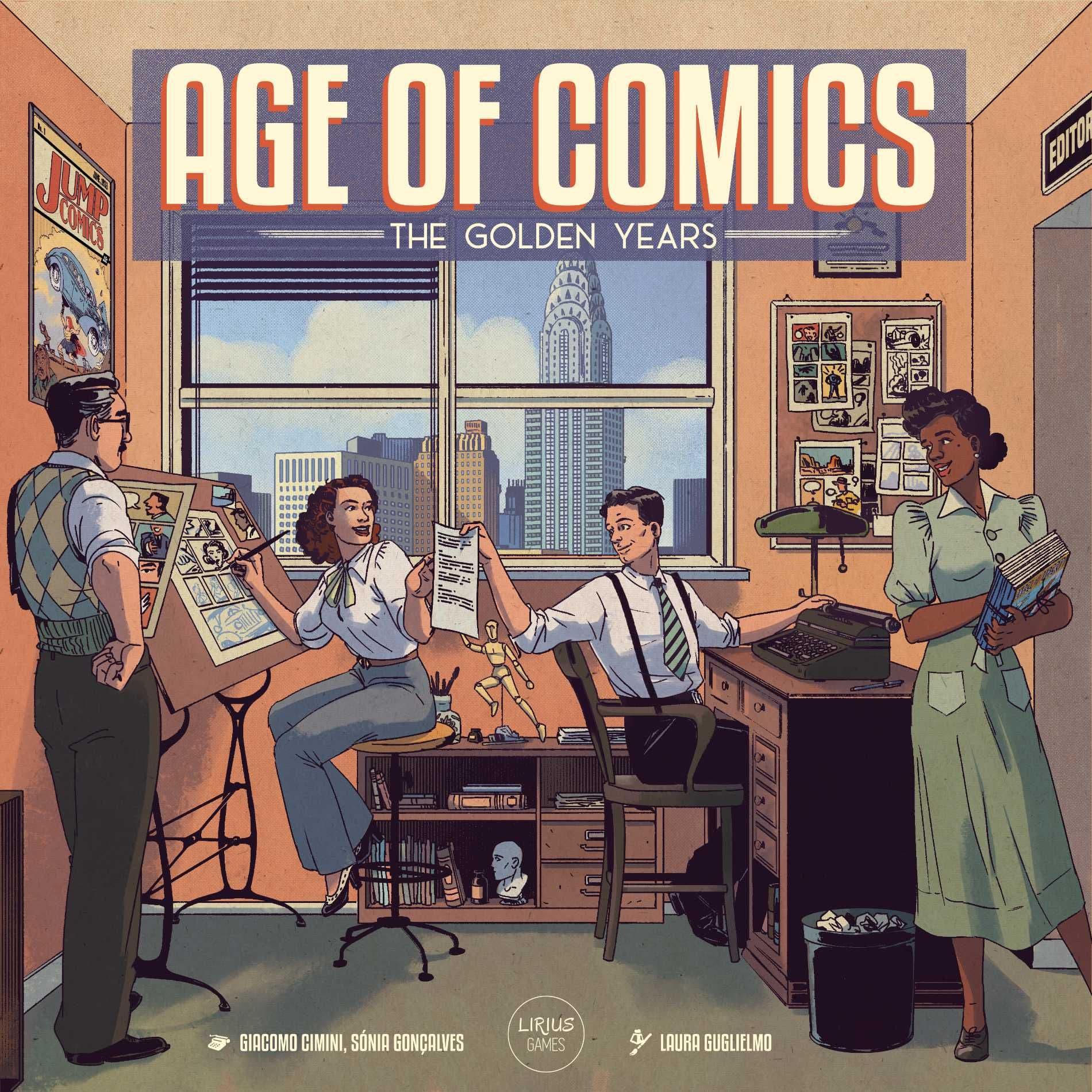 Age of Comics: The Golden Years 封面图