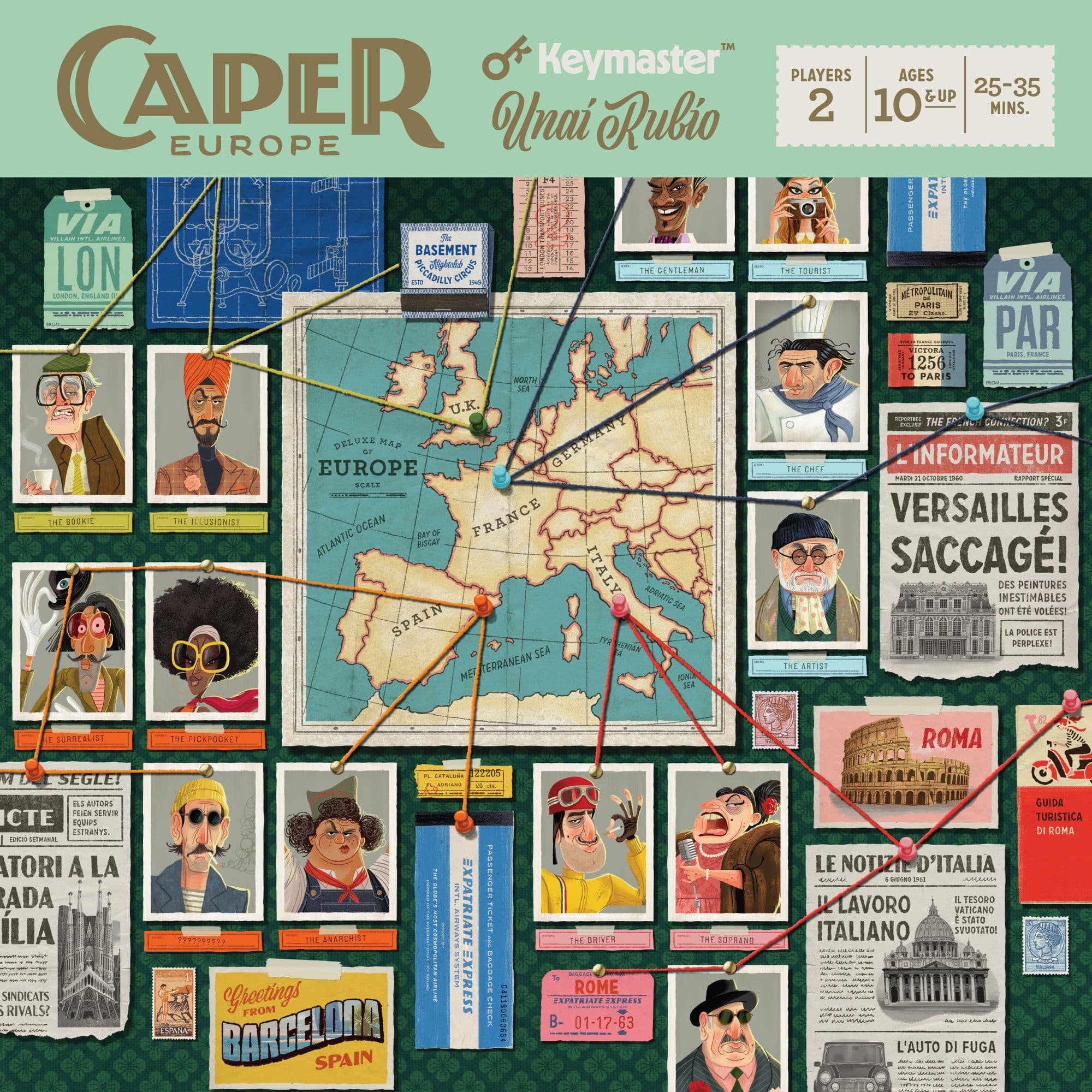 Caper: Europe 封面图