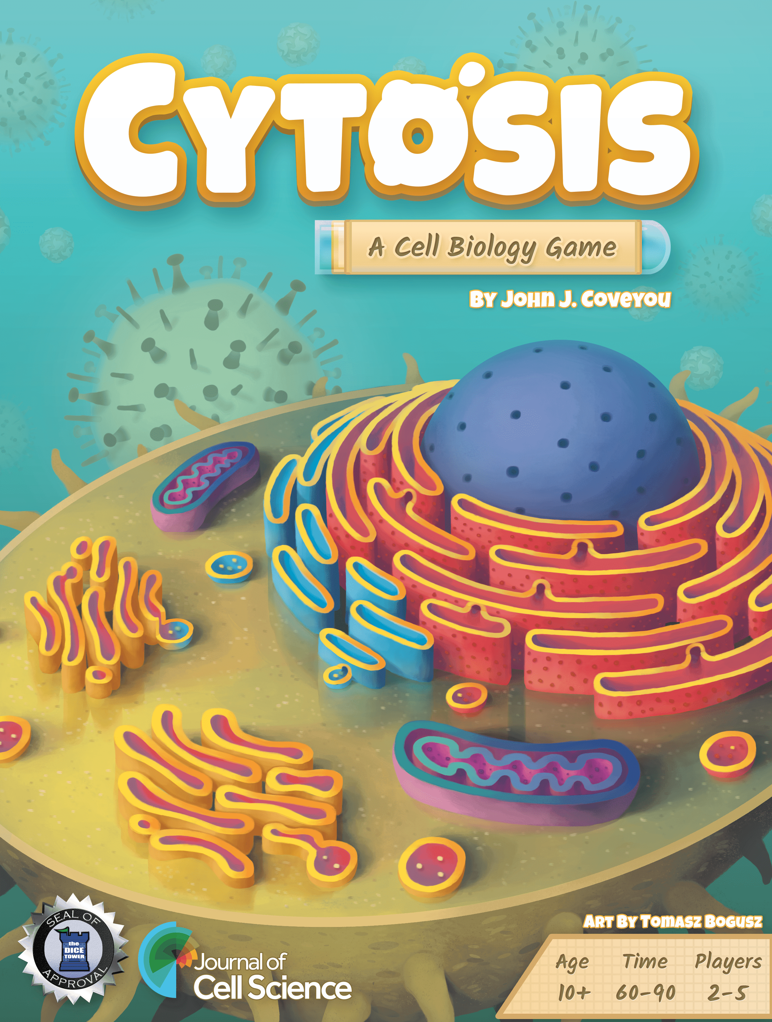 Cytosis: A Cell Biology Board Game 封面图