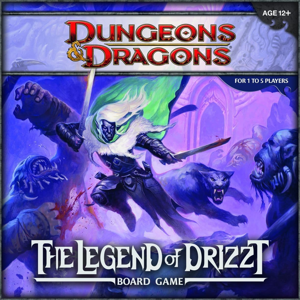 Dungeons & Dragons: The Legend of Drizzt Board Game 封面图