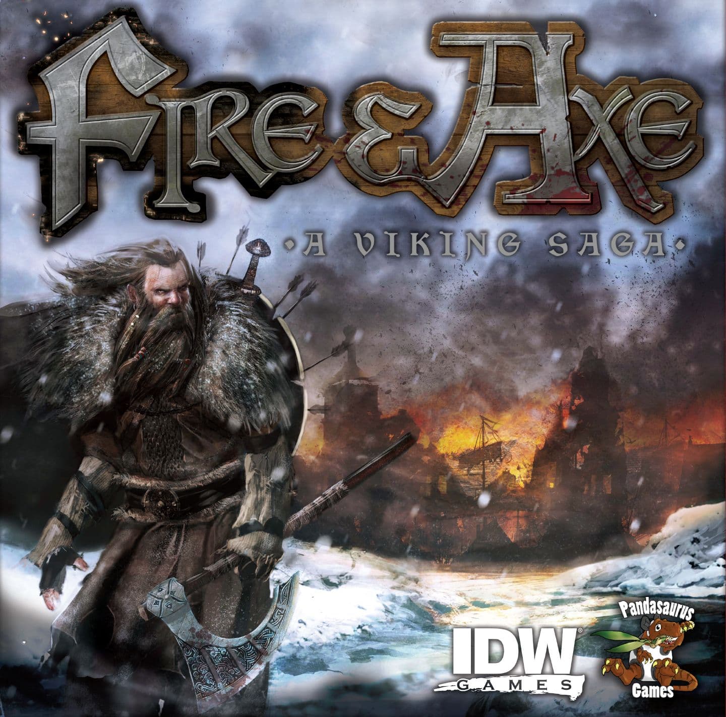 Fire & Axe: A Viking Saga 封面图