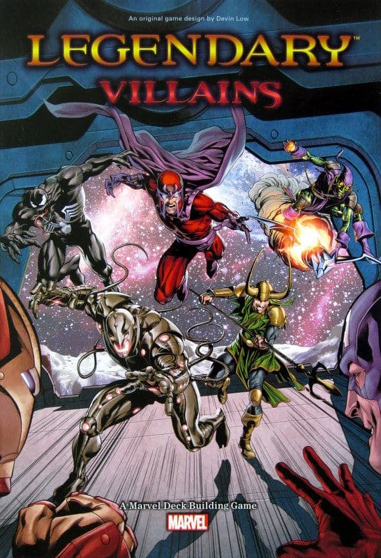 Legendary: A Marvel Deck Building Game – Villains 封面图