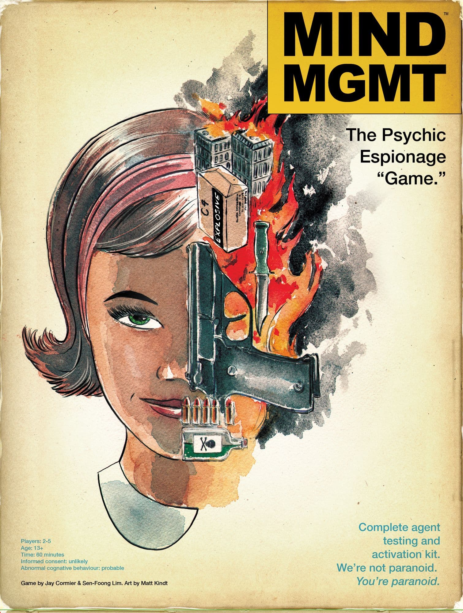 Mind MGMT: The Psychic Espionage “Game.” 封面图