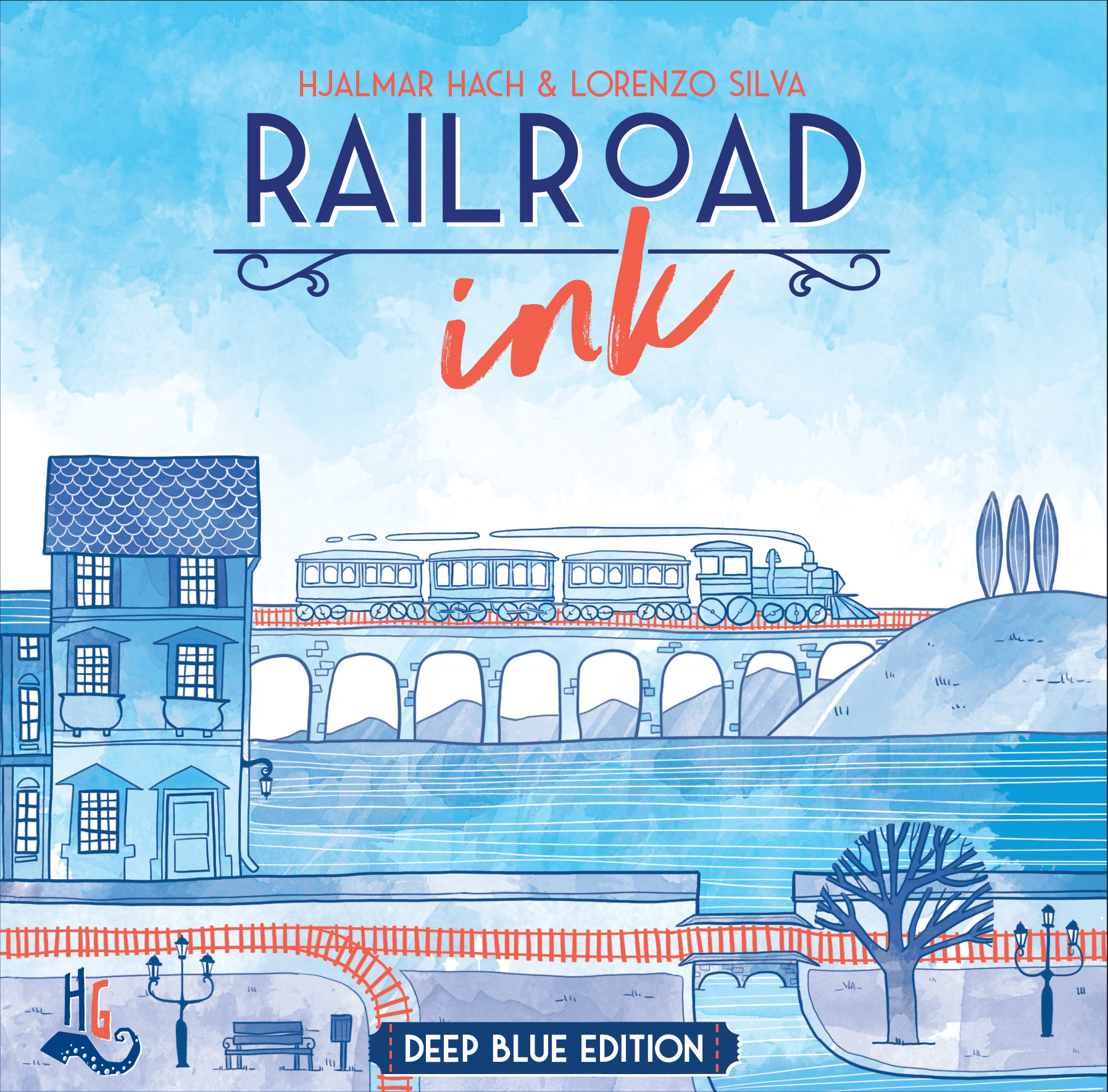 Railroad Ink: Deep Blue Edition 封面图