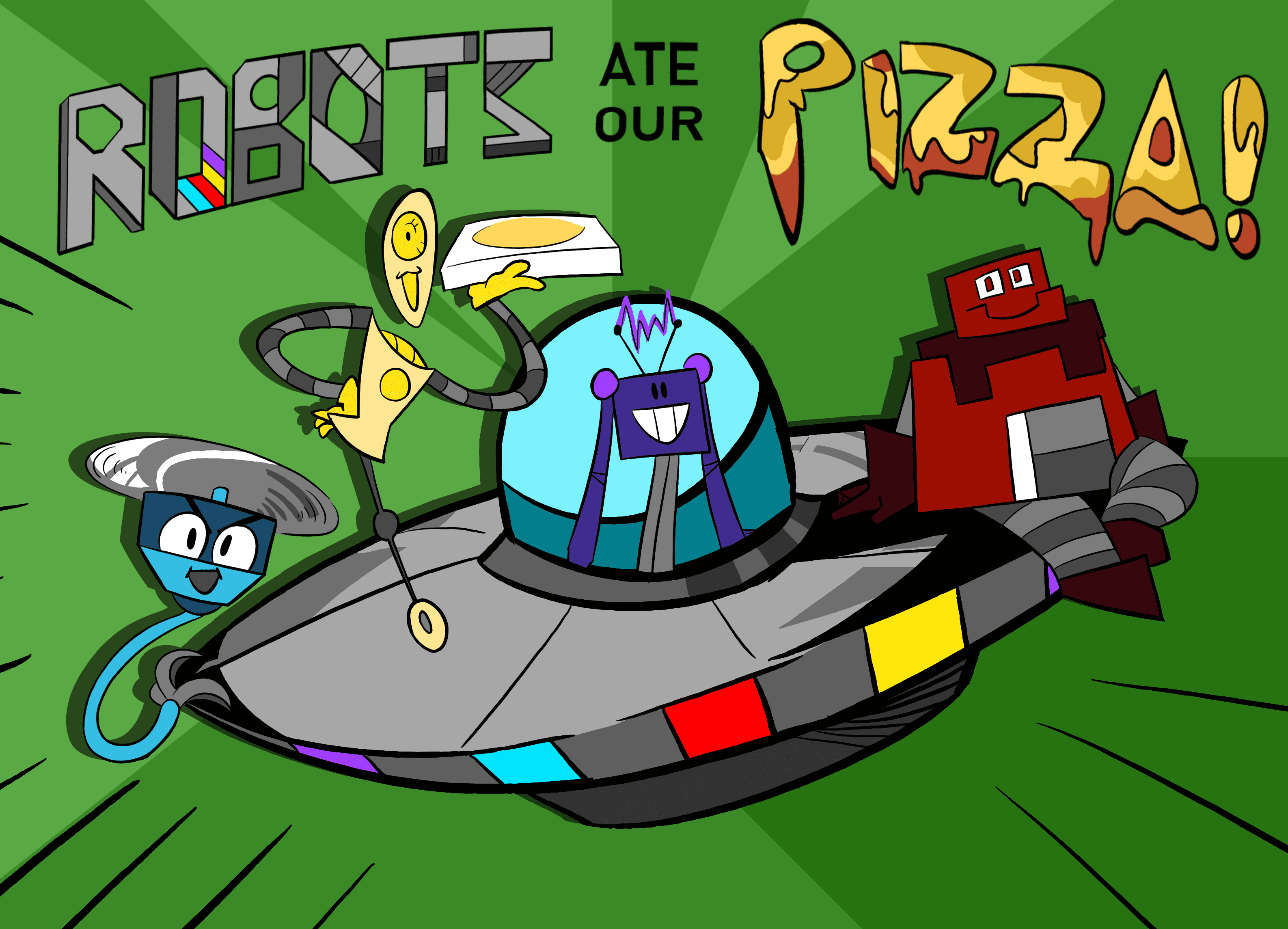 Robots Ate Our Pizza 封面图