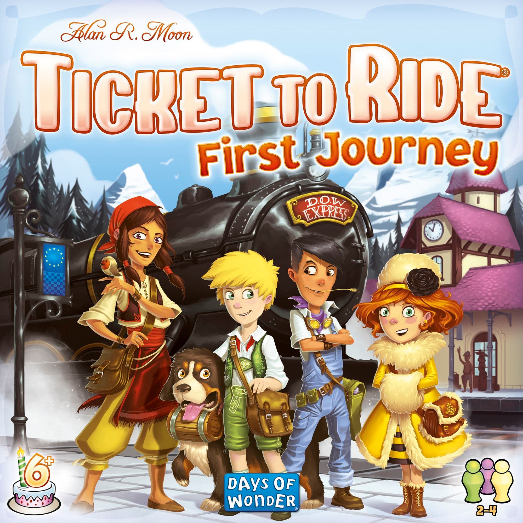 Ticket to Ride: First Journey (Europe) 封面图