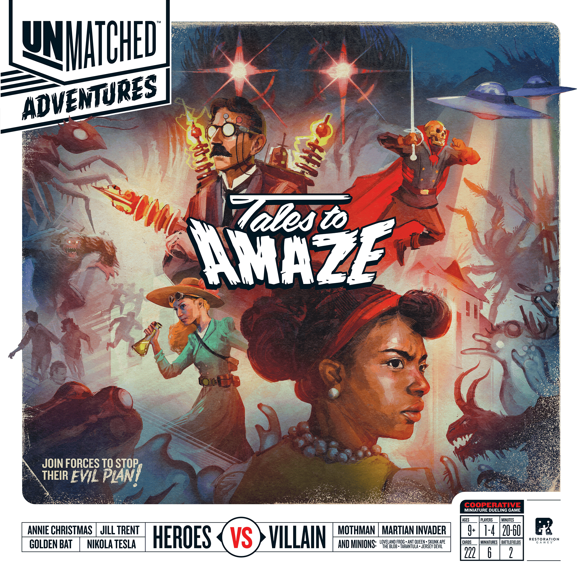Unmatched Adventures: Tales to Amaze 封面图