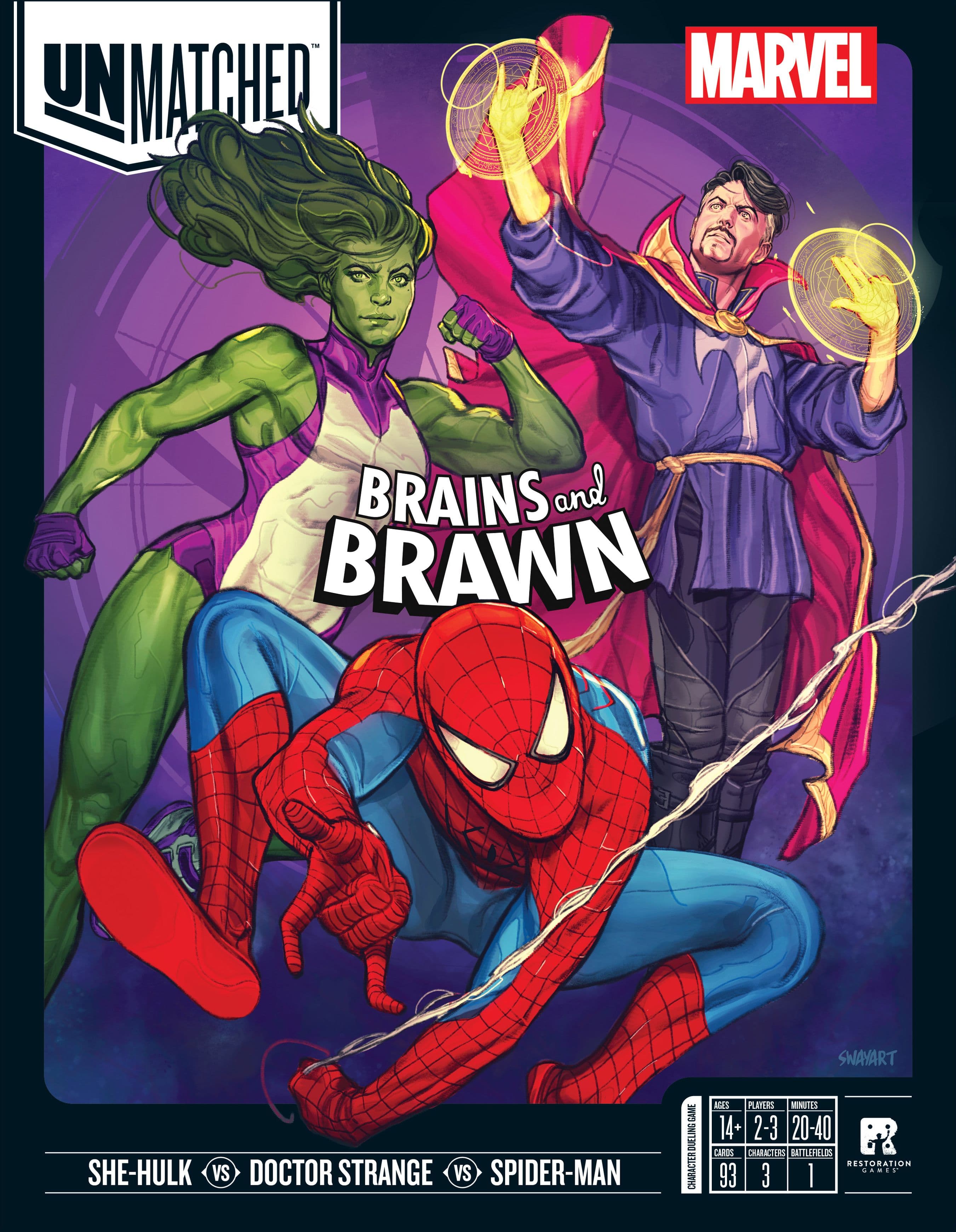 Unmatched: Brains and Brawn 封面图