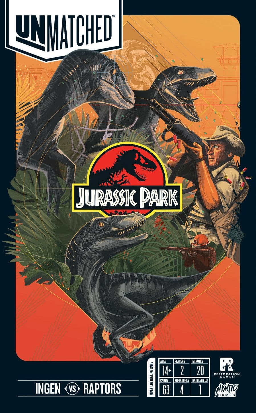 Unmatched: Jurassic Park – InGen vs Raptors 封面图